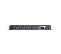CyberPower Systems Unidad de distribución de energía (PDU) PDU41005 1U 8 salidas AC Conmutado Negro