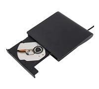 Unidad de DVD Externa, Grabadora de Regrabadora de DVD USB3.0, Unidad Ultradelgada Portátil de CD/DVD +/- RW, Grabadora de Unidad óptica de CD/DVD, Plug and Play, para Windows XP / 7/8/10, para Co