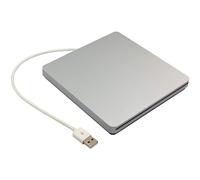 Unidad de DVD externa Plug and Play, unidad de CD de aluminio con USB 3.0 SuperDrive, compatible con Mac OS y Windows, admite formatos CD/DVD +/-RW,