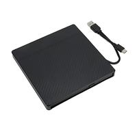 Unidad de DVD Externa, Regrabadora de CD ROM, Transferencia de Material ABS de 5 Gbps para Oficina