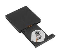 Unidad de DVD Externa, Soporta Múltiples Formatos de Disco, Compatible con Los Sistemas Win, XP, Vista, OS, USB 3.0 Portable CD DVD Drive for Laptop CD ROM Burner