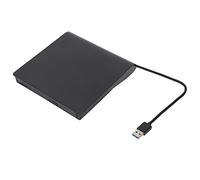 Unidad de DVD Externa, Unidad Portátil de CD DVD +/- RW Grabadora de Regrabadora de CD DVD ROM Delgada, con Interfaz USB 3.0 de Alta Velocidad, para Win XP, para Win 7, para Win8, para Win10, para Win