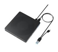 Unidad De DVD Externa USB 3.0 Y Tipo C Lector De Tarjetas SD/TF Reproductor De Grabadora De Unidad De DVD Portátil 6 En 1
