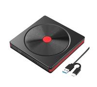 Unidad De DVD Externa USB Reproductor CD Lector DVD-ROM CD-ROM USB3.0/USB2.0/Tipo C Externo Calidad Imagen Nítida Audio Estable(USB3.0 Type C)
