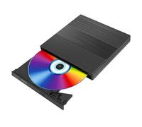 Unidad De DVD Externa USB Reproductor CD Lector DVD-ROM CD-ROM USB3.0/USB2.0/Tipo C Externo Calidad Imagen Nítida Audio Estable(USB2.0)