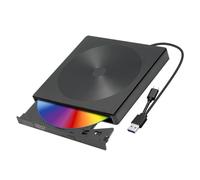 Unidad De DVD Externa USB Reproductor CD Lector DVD-ROM CD-ROM USB3.0/USB2.0/Tipo C Externo Calidad Imagen Nítida Audio Estable(USB3.0 Type C-02)