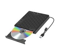 Unidad De DVD Externa USB Reproductor CD Lector DVD-ROM CD-ROM USB3.0/USB2.0/Tipo C Externo Calidad Imagen Nítida Audio Estable(USB3.0 Type C-01)