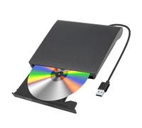Unidad De DVD Externa USB Reproductor CD Lector DVD-ROM CD-ROM USB3.0/USB2.0/Tipo C Externo Calidad Imagen Nítida Audio Estable(USB3.0)