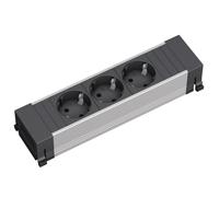 Unidad de enchufe Bachmann POWER FRAME 3 contactos de protección