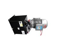 Unidad de energía hidráulica de 380 V, pequeña estación de bombeo de prensa hidráulica, cilindro de aceite bidireccional(380v 1.5KW 12L horizontal)