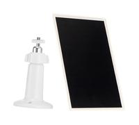 Unidad de energía solar para cámara, 6 W, 5 V, salida de PVC, ABS, resistente a la intemperie, fácil montaje, sin herramientas, panel solar