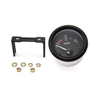 Unidad de envío del indicador del flotador del tanque de combustible Medidor de nivel de combustible Universal de 52mm, medidor de vehículo for coche con Sensor de flotador de combustible, luz LED bla