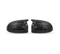Unidad de espejo retrovisor 2 Uds Para Vista Lateral Trasera Cubiertas Para Espejo Shell Para BMW X3 G01 Ix3 X4 G02 X5 G05 X6 G06 X7 G07(Forged Carbon Look)
