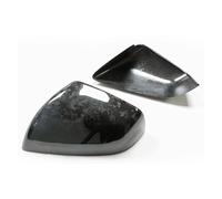 Unidad de espejo retrovisor Para Tesla para modelo X 2012-2022 Stick On tipo cubierta de espejo retrovisor puerta lateral fibra carbono seca estilo OEM(C forged black)