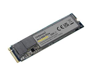 Unidad de estado s lido Intenso 3835440 de 250 GB M.2 SSD PCIe Premium de hasta 2100 MB/s (unidad de estado s lido PCI Express Gen.3x4 NVMe 1.3)
