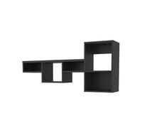 Unidad de estantería de pared globe con 5 estantes