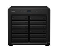 Unidad de expansión Synology DX1222 de 12 bahías [2,5"/3,5" SATA HDD/SSD, 1x Mini-SAS HD]