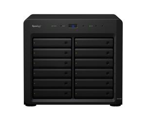 Unidad de expansión Synology DX1222 de 12 bahías [2,5"/3,5" SATA HDD/SSD, 1x Mini-SAS HD]