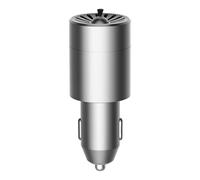 Unidad de filtro de aire para coche, generador de iones compacto, desodorante alimentado por enchufe, ambientador sin mantenimiento, capacidad avanzada de neutralización de fragmentos, rendimiento