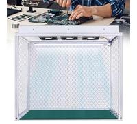Unidad de filtro de ventilador de flujo laminar vertical, banco de limpieza de flujo de aire con filtros HEPA, espacio de trabajo para laboratorio de limpieza, salas blancas, sala de hongos