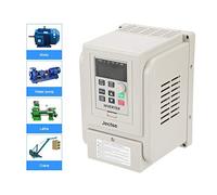 Unidad de frecuencia variable de 220 V AC4KW, conexión monofásica a convertidor de frecuencia de inversor trifásico, controlador de velocidad VFD, rango de regulación de velocidad amplio, bajo nivel d