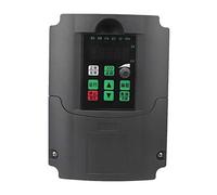 Unidad de frecuencia variable Gobernador inversor trifásico universal de grado industrial para sistemas de automatización de control de motores Material ABS negro 12,5 x 16,3 x 17