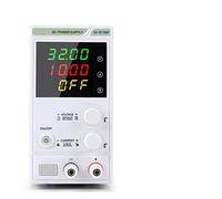 Unidad de Fuente de alimentación de CC de Laboratorio Ajustable Mini Banco de Laboratorio de 4 dígitos Fuente de alimentación Función de Memoria Regulador de Voltaje(ABF-3010MF set2)