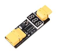 Unidad de gestión de energía FPV eficaz rotura de corriente para cuadricópteros 70 x 23 mm, carcasa ABS negra, defensor de fallos FPV