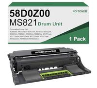 Unidad de imagen 58D0Z00 compatible con impresora Lexmark 58D0Z00 Imaging Drum MS821n MS823n MS725dvn MX721adhe B2865dw