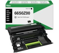 Unidad de imagen 66S0Z00 66S0ZA0 Unidad de tambor de alto rendimiento 76.000 páginas de repuesto para Lexmark 66S0Z00 Unidad de imagen negra compatible con impresora láser Lexmark MS531 MS531dw MX532