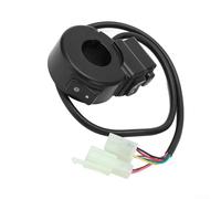 Unidad de interruptor de manillar de 22 mm que soporta encendido/apagado para gatillo de bocina y señal de giro para ATV Off-Road Street Bike y motocicleta deportiva