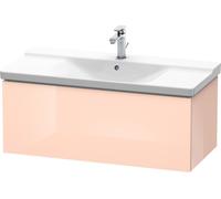Unidad de lavabo Duravit L-Cube, para montaje en pared, anchura 1020mm, profundidad 481, 1 extraíble, se ajusta \"P3 Comfort\". Artículos 233210, 233310 y 233410, LC615001010, Color: Perla de albarico