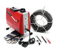 Unidad de limpieza de tuberías 390W 16mm limpiador espiral de drenaje profesional