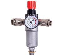 Unidad de mantenimiento de filtro de aire comprimido reductor de presión 3/8" regulador para compresor con acoplamiento rápido