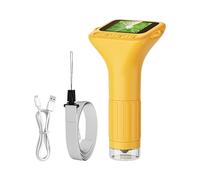 Unidad De Microscopio Portátil - Visor De Lente 17 X 4 X 8 Cm, Exploración Científica Para Jóvenes, Dispositivo De Observación Óptica | Caja De Herramientas De Experimentación STEM, Analizador De