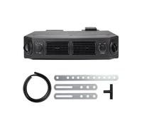 Unidad de montaje evaporador Universal CA adicional debajo del tablero, calentador aire acondicionado, 24V, 12V, Mini autobús, camión, furgoneta, calle, varilla roja(Cool and Heat 24V)
