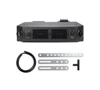 Unidad de montaje evaporador Universal CA adicional debajo del tablero, calentador aire acondicionado, 24V, 12V, Mini autobús, camión, furgoneta, calle, varilla roja(Single cool 24V)