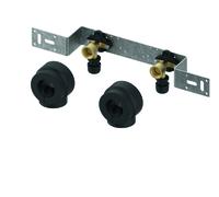 Unidad de montaje TECElogo-Ax, paso 150 mm, bronce al silicio, 8804001, Versión: Dimensión 16 x rosca hembra (RP) 1/2"