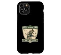 Unidad de Patrulla Dino Extinta Pero Mortal Guerrero Arte Triceratops Carcasa para iPhone 11 Pro