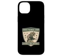 Unidad de Patrulla Dino Extinta Pero Mortal Guerrero Arte Triceratops Carcasa para iPhone 14 Plus