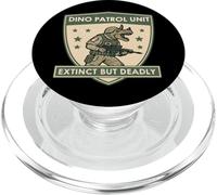 Unidad de Patrulla Dino Extinta Pero Mortal Guerrero Arte Triceratops PopSockets PopGrip para MagSafe