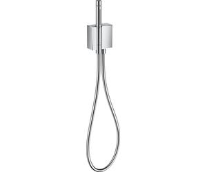 Unidad de Porter AXOR Edge con ducha manual de varilla de 2 chorros y manguera de ducha, con corte de diamante., 46521000, Color: cromado