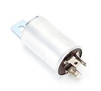 Unidad de Relé Intermitente para Indicador de Coche de 12 V, 3 Pines Relé de Indicadores de la Unidad de Intermitencia Apto para Fiat/Jaguar/Lotus 502096