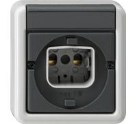 Unidad de señalización luminosa de superficie a prueba de salpicaduras Gira - 016135