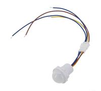 Unidad de sensor de movimiento basado en PIR para sistemas de iluminación con función de encendido y apagado automático, diseñada para el consumo en pasillos, armarios, jardines y más (AC110-240V)