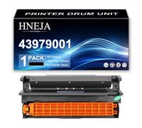 Unidad De Tambor 43979001 para Oki B410D B410DN B420DN B430D B430DN MB460MFP MB470MFP MB480MFP Impresoras,Black-1 Pack