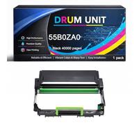 Unidad de Tambor 55B0ZA0 Compatible con Lexmark 55B0ZA0 40000 Páginas para Impresoras MX331 MS331 MS331dn MX331adn MX431 MS431 MX431adn MX431adw MS431dn MS431dw MX432adwe