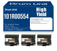 Unidad de Tambor B400 B405 Alto Rendimiento compatibles 101R00554 Tambor de imágenes para Xerox VersaLink B400 B405 B400N B405N B400DN B405DN Impresoras 80000 páginas,3PC-Black