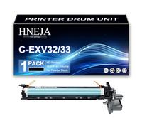 Unidad De Tambor C-EXV32 C-EXV33 para Canon IR2520 IR2520i IR2525 IR2525i IR2530i IR2535i IR2545i Impresoras,Black-1 Pack