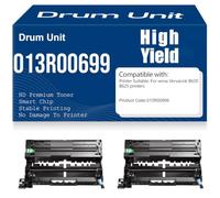 Unidad de Tambor Compatible con B620 y B625 013R00699 Tambor de Imagen para Xerox VersaLink B620 y B625 Impresoras de Alto Rendimiento,2PC-Black